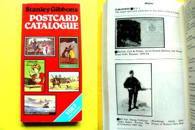 Stanley Gibbons Postcard Catalogue Fith Edition 1987				