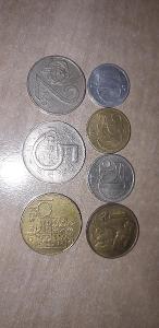 Sada sedmi ceskych minci