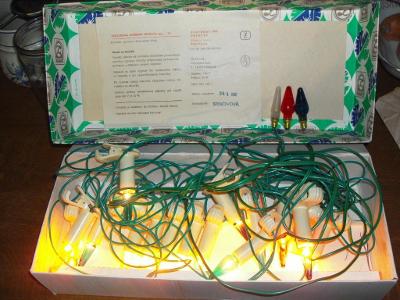 Zlatokov vánoční svíčky elektrická souprava retro styl