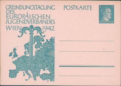 14B1277 Celina Hitler, přítisk sdružení mládeže Vídeň 1942
