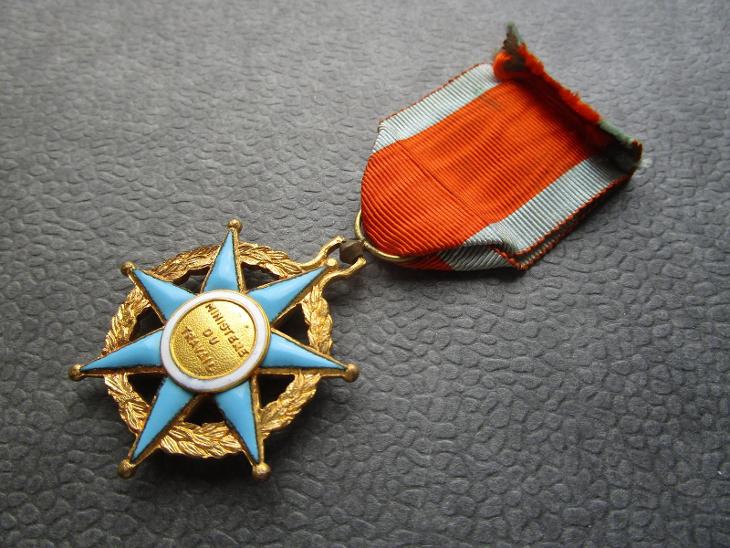 Francie - Řád za společenské zásluhy, 1936, Rytířský kříž ve zlatě. - Faleristika