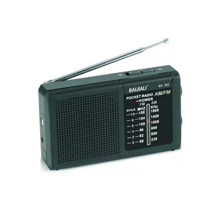Kapesní malé FM/AM radio s anténou KK-257 - Přehrávače a multimédia