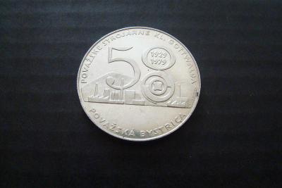 Ag Medaile  " 50 LET POVAŽSKÉ STROJÍRNY  " 1929 - 1979