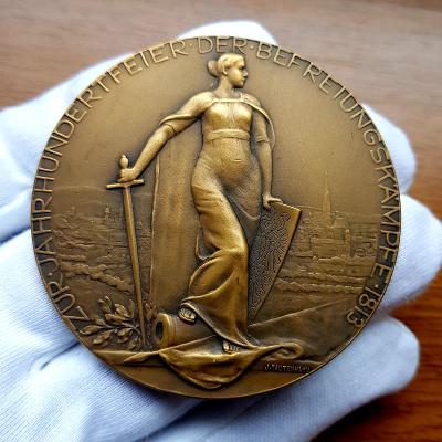 AE medaile 1913, F.J.I. 100.výročí osvobození.