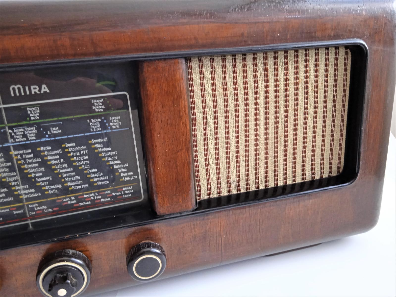 Rádio "Mira" type MS243W - Starožitnosti
