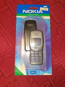 Originál kryt Nokia 3210 šedá metalíza, vhodné pro sběratele 