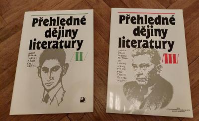 Učebnice Přehledné dějiny literatury II a III, pro SŠ.