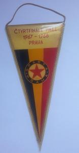 Vlaječka - ČTVRTFINÁLE PMEZ 1967 - 1968 SPARTA PRAHA - REAL MADRID