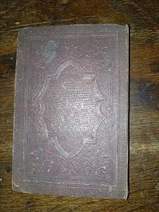 Stará židovská kniha 1889 - hebrejština judaika