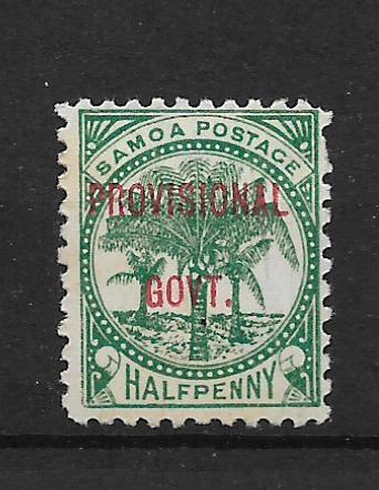 Samoa - GB kolonie - 1899 * přetisk