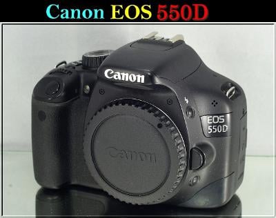 💥 Canon EOS 550D  **18 Mpix DSLR*Full HDV*Live View**👍TOP 38000 Exp.