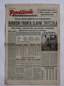 Noviny, Pondělník, Květen 1948