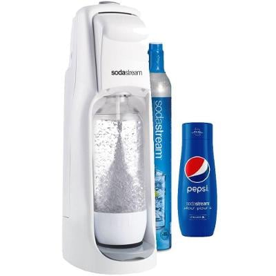 SodaStream přístroj JET bílý + sirup Pepsi