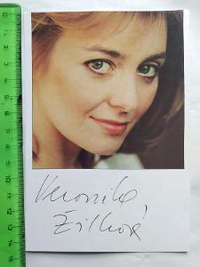Autogram podpis Žilková Veronika