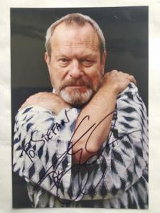 Autogram podpis Gilliam Terry (Monthy Python)