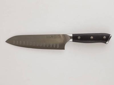 Chef nůž Hannah´s Homebrand/ nerez, dřevěná rukojeť/ 18cm čepel/Od 1Kč