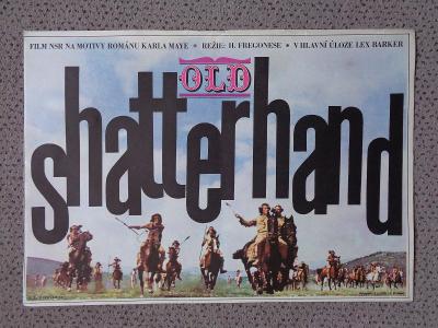 Old Shatterhand - film NSR - na motivy románu Karla Maye - film.plakát