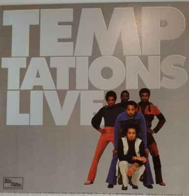 LP Temptations - Live, 1975 EX