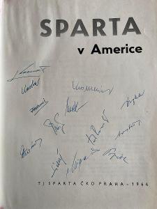 Sparta v Americe RARITA i s podpisy