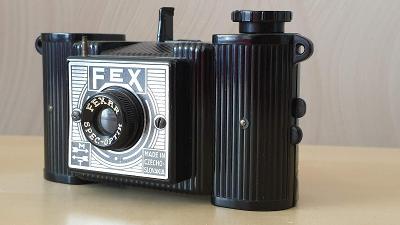 Bakelitový fotoaparát FEX - Made in Czecho - Slovakia