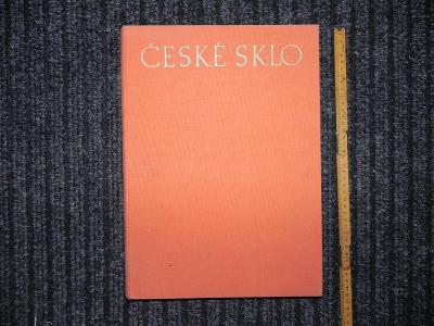 Stará kniha České sklo F.X. Jiřík