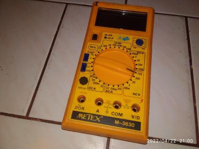 Multimetr METEX M-3630 č.5