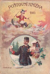 Kalendář Poštovní knížka 1910, Praha