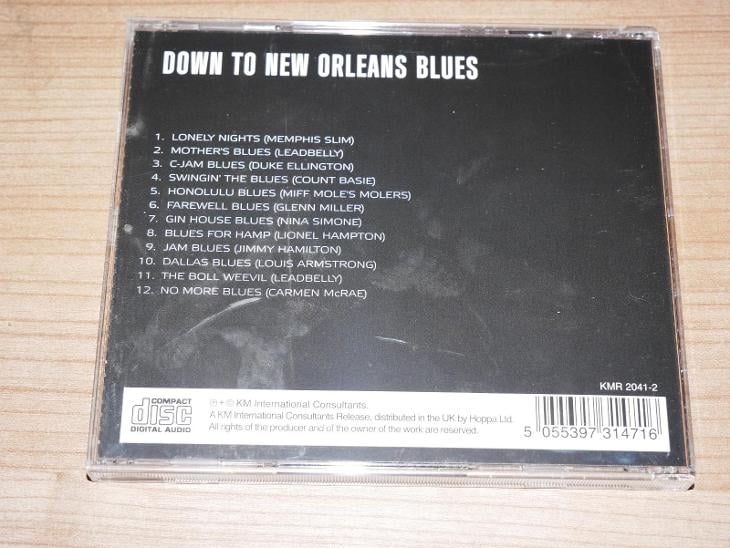 Down town New Orleans blues, CD - Hudba