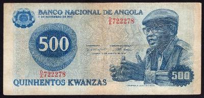 ANGOLA 500 Kwanzas 1979 