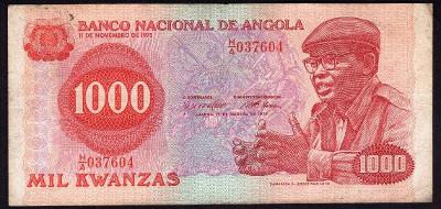 ANGOLA 1000 Kwanzas 1979 