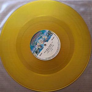 Maxi single 12" LP KISS I Was Made For.. 1981 MEXICO žlutý vinyl