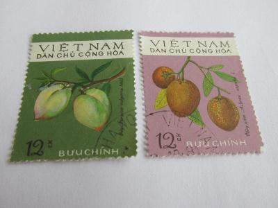 Známky Vietnam 1975, Ovoce 