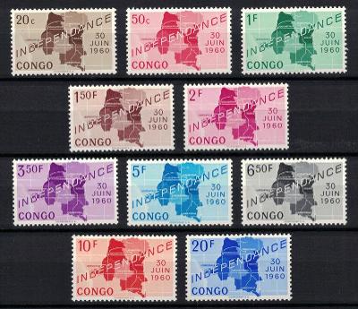 Kongo (D.r.) 1960 "Independence (1960)"