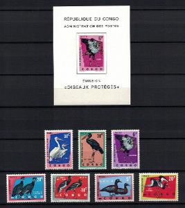 Kongo (D.r.) 1963 "Protected Birds (II)"