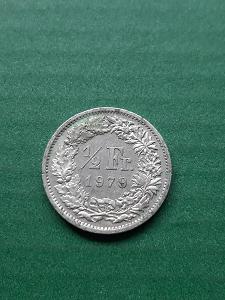 Švýcarsko ½ franku 1979