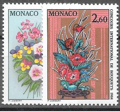 Monaco, Mi 1602/3, **