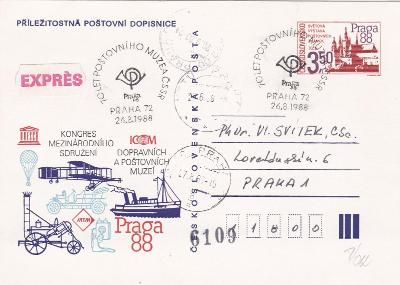 CDV 223/6, PRAGA 1988, Ex- , v místě.