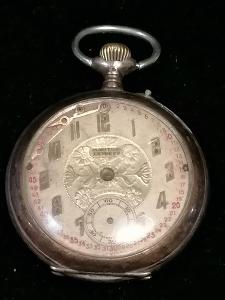 St. stříbrné hodinky MARITIME EXPRESS 