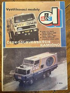 ABC DÉČKO 7 - vystřihovací modely Československých kamionů