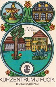 Kapesní kalendářík 1984 TEPLICE V ČECHÁCH