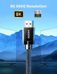 Kabel Ugreen HDMI s 8K rozlišením. Aukce od 1kč.