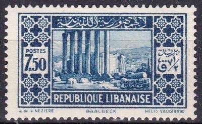 Francouzský Libanon 1930