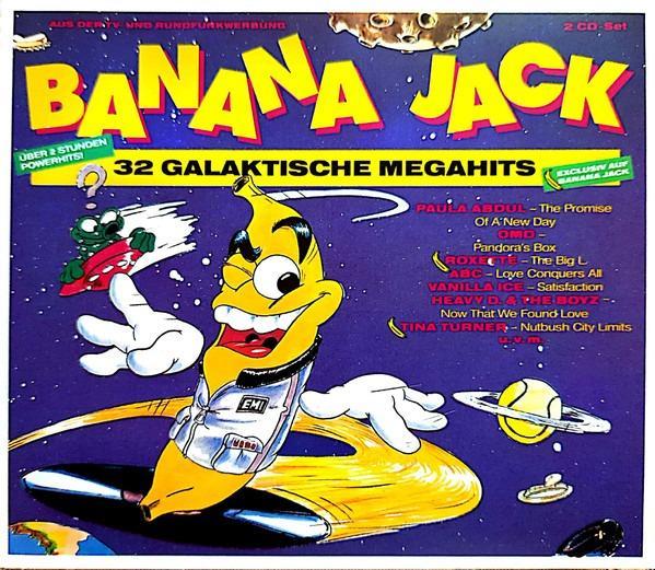2CD BANANA JACK 32. GALAKTISCHE MEGA HITS CD ALBUM 1991.