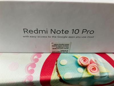Redmi Note 10 Pro, zcela nový. Jen rozbalený. 