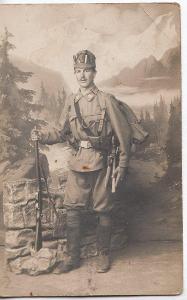 Voják v plné polní - I.světová válka