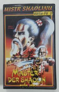 Videokazeta MISTR SHAOLINU -  Kung-Fu 2 - 1991 - výborný stav