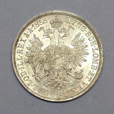 Franz Josef - 1 zlatník 1858 A, sbírkový
