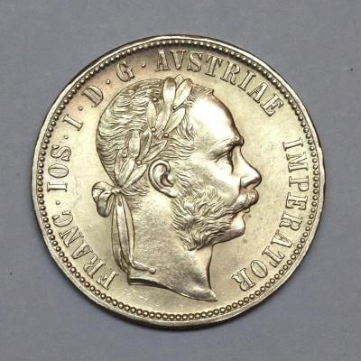 Franz Josef - 1 zlatník 1876, sbírkový
