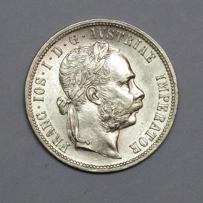 Franz Josef - 1 zlatník 1877, sbírkový