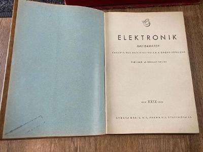 @Kniha - Elektronik Radioamater r.1950